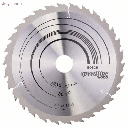 ЦИРКУЛЯРНЫЙ ДИСК 210X30 30 SPEEDLINE - 2608640803