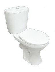 Унитаз-компакт Универсал (М) белый боковой подвод шток косой выпуск в комплекте Лобня - 4606034143384 Унитаз-компакт Универсал (М) белый боковой подвод шток косой выпуск в комплекте Лобня - 4606034143384