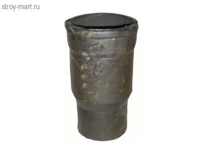Патрубок компенсационный канализационный чугунный - Ду100 L=450 Патрубок компенсационный канализационный чугунный - Ду100 L=450
