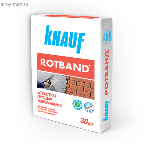 Штукатурка «Ротбанд» «Кнауф» К 30 кг (40) - С-000014139