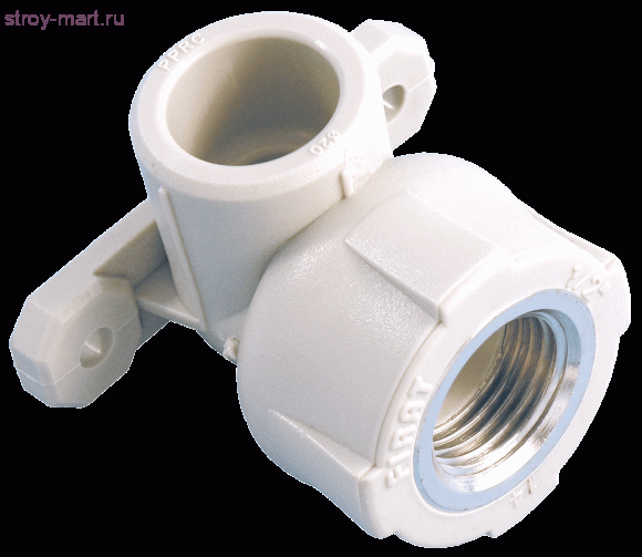 Угольник PP-R серый Дн 20х1/2 ВР Firat - 4606034033227 Угольник PP-R серый Дн 20х1/2 ВР Firat - 4606034033227