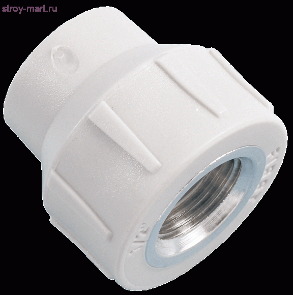 Муфта PP-R комбинированн серый Дн 20х1/2 ВР Firat - 4606034032886 Муфта PP-R комбинированн серый Дн 20х1/2 ВР Firat - 4606034032886