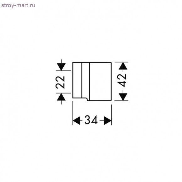 Держатель душа Axor Starck 27515000