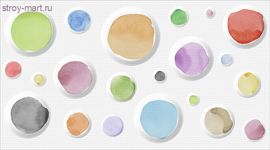 Dec Palette 2 Декор КВС16Palette2 25х45 Dec Palette 2 Декор КВС16Palette2 25х45