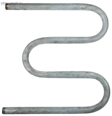 Полотенцесушитель сталь М-образный 500х500 1'' оц КАЗ - 017-2586 Полотенцесушитель сталь М-образный 500х500 1'' оц КАЗ - 017-2586