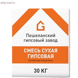 Смесь сухая растворная кладочная гипсовая, 30 кг - С-000049629 Смесь сухая растворная кладочная гипсовая, 30 кг - С-000049629