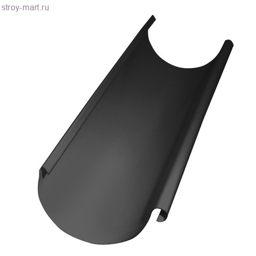 Grand Line, Желоб полукруглый, 125 мм*3 м, AlZn - С-000042811 Grand Line, Желоб полукруглый, 125 мм*3 м, AlZn - С-000042811