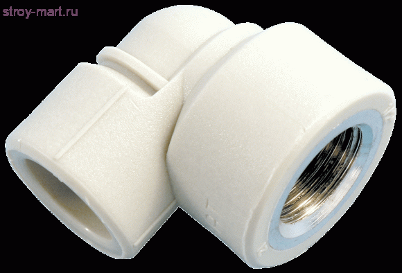 Угольник PP-R серый Дн 20х3/4 ВР Firat - 4606034033234 Угольник PP-R серый Дн 20х3/4 ВР Firat - 4606034033234