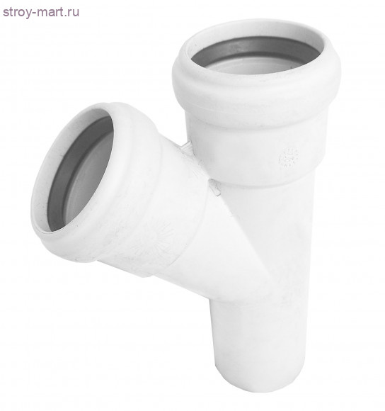 Тройник PP-H Skolan Дн 100х50х67° б/нап в комплекте б/ш Ostendorf 335320 Тройник PP-H Skolan Дн 100х50х67° б/нап в комплекте б/ш Ostendorf 335320