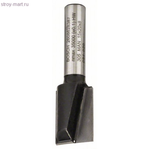 Фреза пазовая Std S8/D15/L20 - 2608628387 Фреза пазовая Std S8/D15/L20 - 2608628387