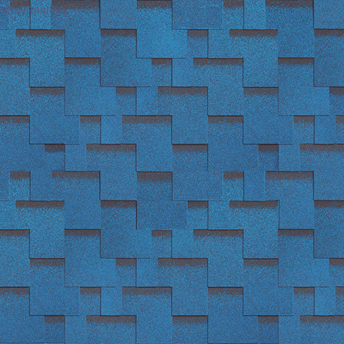 Кровельная плитка Шинглас Ультра Джайв «Синий» (3 кв. м в уп.) - С-000111595