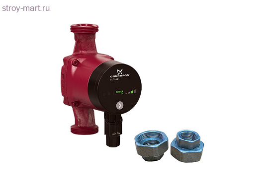 Насос циркуляционный ALPHA2L 32-60 в комплекте Grundfos 98286503, 505532 Насос циркуляционный ALPHA2L 32-60 в комплекте Grundfos 98286503, 505532