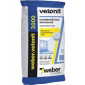 Наливной Пол Weber.Vetonit 3000, 25 кг (48 шт./под), Россия - С-000045536