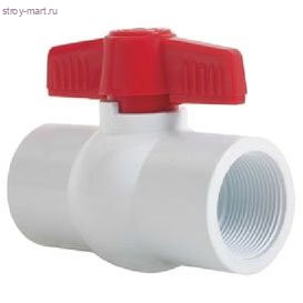 Кран PP-R шаровой красный Дн 25 бабочка Стандарт РосТурПласт 14977 - 027-9309 Кран PP-R шаровой красный Дн 25 бабочка Стандарт РосТурПласт 14977 - 027-9309