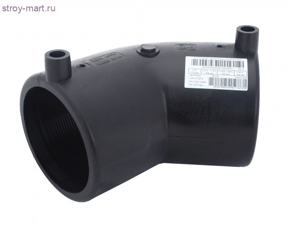 Отвод ПЭ SDR11 Дн 90 нап эл/св SDR11 - 027-3414 Отвод ПЭ SDR11 Дн 90 нап эл/св SDR11 - 027-3414