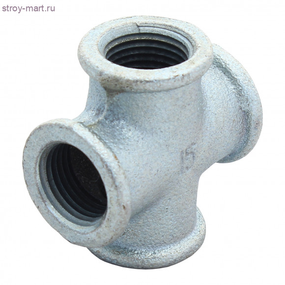 Крест чугун оц Ду 40 ВР Fittex - 4606034153932 Крест чугун оц Ду 40 ВР Fittex - 4606034153932