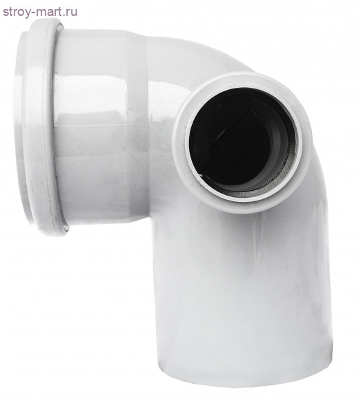 Отвод PP-H серый с выходом Дн 110х50х87° б/нап прав в комплекте РосТурПласт 11352 - 4640014212172 Отвод PP-H серый с выходом Дн 110х50х87° б/нап прав в комплекте РосТурПласт 11352 - 4640014212172