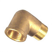 Угольник латунь Ду15 р/р реборда - 027-9156