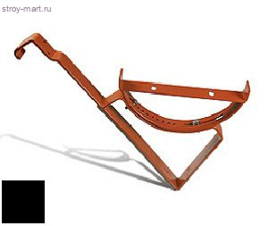 Универсальное крепление безопасной решетки (с бугелем), сталь, черный - С-000116028 Универсальное крепление безопасной решетки (с бугелем), сталь, черный - С-000116028