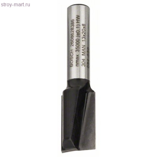 Фреза пазовая Std S8/D13/L20 - 2608628386 Фреза пазовая Std S8/D13/L20 - 2608628386