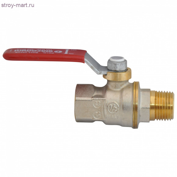 Кран шаровой латунь R914L никель Ду 40 ВР/НР полный проход рычаг Giacomini R914LX027 Кран шаровой латунь R914L никель Ду 40 ВР/НР полный проход рычаг Giacomini R914LX027