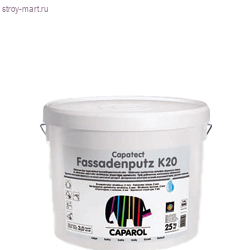 Capatect Fassadenputz К20 (Россия) 25 кг, 1 под.-24 меш. - С-000043242 Capatect Fassadenputz К20 (Россия) 25 кг, 1 под.-24 меш. - С-000043242