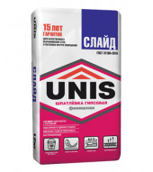 Шпатлевка гипс. «Юнис-Слайд», 18кг (64 шт/под) - С-000134131 Шпатлевка гипс. «Юнис-Слайд», 18кг (64 шт/под) - С-000134131