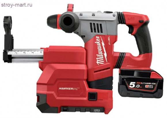 Аккумуляторный перфоратор с системой пылеудаления MILWAUKEE M28 CHPXDE-502C 4933448015 Аккумуляторный перфоратор с системой пылеудаления MILWAUKEE M28 CHPXDE-502C 4933448015