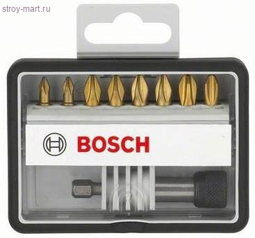 8 БИТ TIN+ДЕРЖАТЕЛЬ. PH 25ММ ROBUST LINE - 2607002574