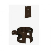 МП, Держатель трубы D 100 (на дерево) RAL8017 - С-000070812 МП, Держатель трубы D 100 (на дерево) RAL8017 - С-000070812