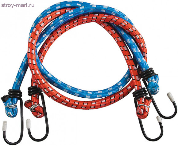 Ремни багажные «FIT» латексные, диам. 7 мм, 2 шт.1000 мм / 64904 - С-000111386