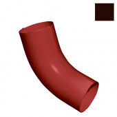 Grandline, Колено 60 град, 100 мм, RAL 8017 - С-000081939 Grandline, Колено 60 град, 100 мм, RAL 8017 - С-000081939