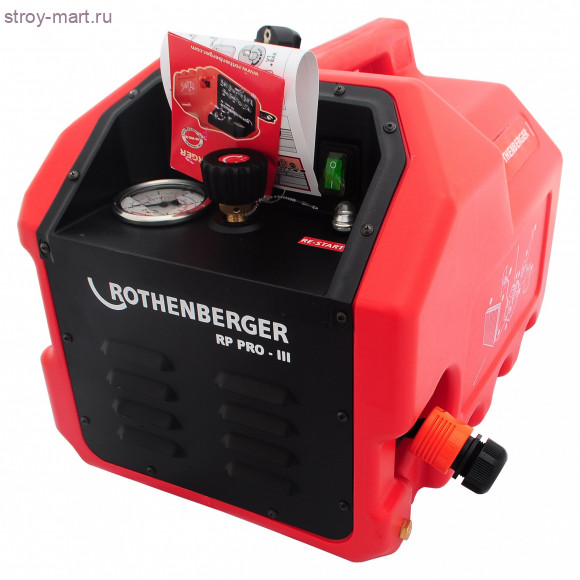Насос для опрессовки RP PRO-III эл Rothenberger 61185 Насос для опрессовки RP PRO-III эл Rothenberger 61185