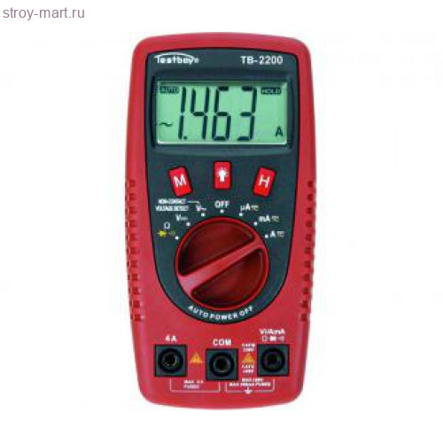 Цифровой мультиметр с сЕНсОРОМ напряжения и ФОНАРи - TESTBOY2200 Цифровой мультиметр с сЕНсОРОМ напряжения и ФОНАРи - TESTBOY2200
