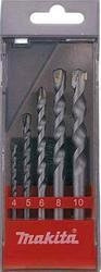 Набор 5шт,сверла д\металла HSS, ф4\5\6\8\10мм, M-Force - D-30508 Набор 5шт,сверла д\металла HSS, ф4\5\6\8\10мм, M-Force - D-30508