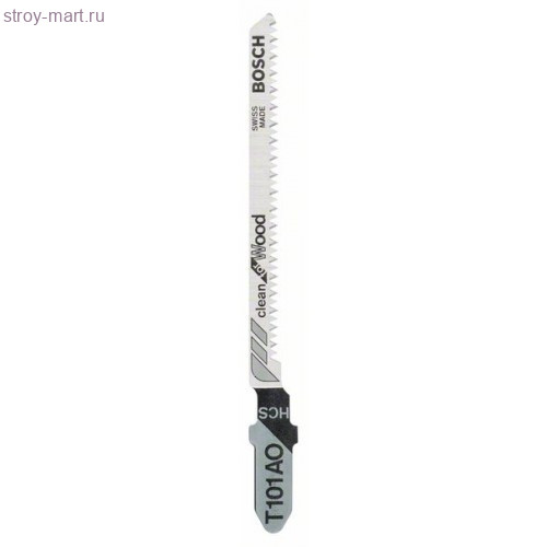 5 ЛОБЗИКОВЫХ ПИЛОК T 101 AО, HCS - 2608630031 5 ЛОБЗИКОВЫХ ПИЛОК T 101 AО, HCS - 2608630031