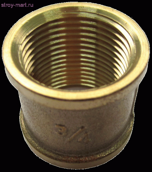 Муфта латунь Ду 32 Faro STC 5698 - 4606034023457 Муфта латунь Ду 32 Faro STC 5698 - 4606034023457