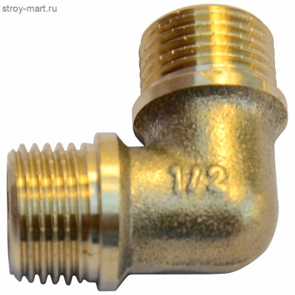 Угольник латунь Ду 15 НР Faro STC 5612 - 4606034006429 Угольник латунь Ду 15 НР Faro STC 5612 - 4606034006429