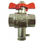 Кран шаровой для теплосчётчика Pt500 12шт Ду 15 Danfoss 087H0118