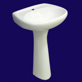 Умывальник САЛЮТ СТРОЙФАРФОР (г. Лобня) 1/отв 2/вел без комплекта