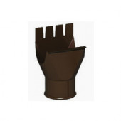 МП, Воронка выпускная, D 125/100 RAL8017 - С-000070807 МП, Воронка выпускная, D 125/100 RAL8017 - С-000070807