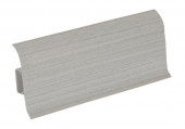 Плинтус с мягким краем 2,5 м/ шт. 106 ясень серый (45 шт./уп.) Ekoline - С-000114680