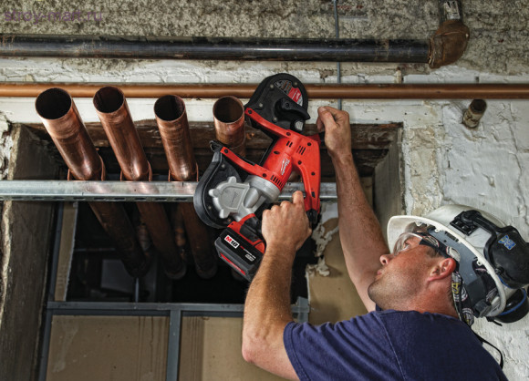 Ленточная пила MILWAUKEE М18 HD18 BS-402C по металлу 4933441415 Ленточная пила MILWAUKEE М18 HD18 BS-402C по металлу 4933441415