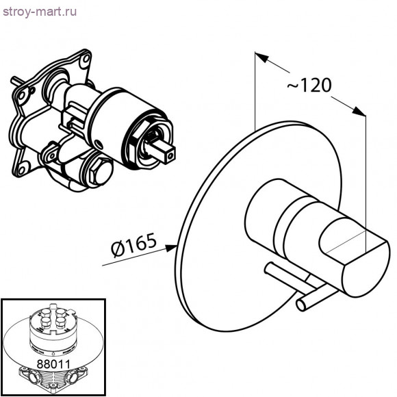 KLUDI NEW WAVES 576500575 KLUDI NEW WAVES 576500575