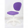 Детское кресло XYL-1120G (White plastic/purple fabric)
