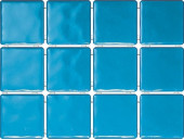 Сезоны Плитка настенная голубой 1244T 30х40 из 12 частей 9,9х9,9 Сезоны Плитка настенная голубой 1244T 30х40 из 12 частей 9,9х9,9