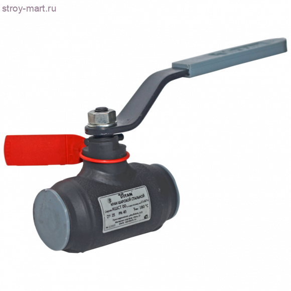 Кран шаровой сталь 11с67п Ду 40 Ру40 ВР/ВР полнопрох Titan - 007-6459 Кран шаровой сталь 11с67п Ду 40 Ру40 ВР/ВР полнопрох Titan - 007-6459