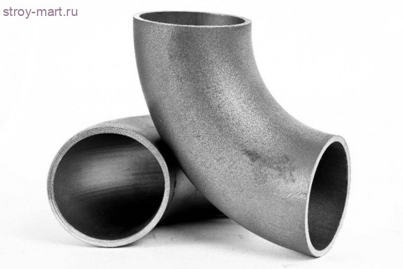 Отвод крутоизогнутый бесшовный толстостенный стальной ИСП.2 - Дн89х5-6 Отвод крутоизогнутый бесшовный толстостенный стальной ИСП.2 - Дн89х5-6