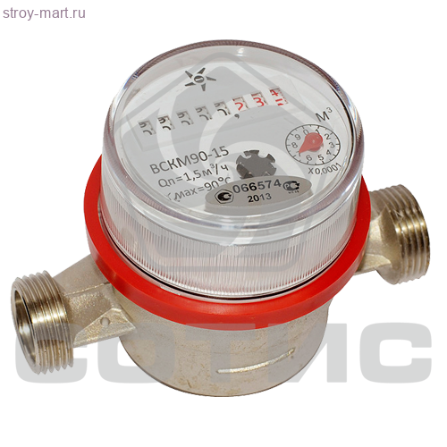 Счетчик воды универсальный крыльчатый ПК ПРИБОР - ВСКМ 90 Ду40 многоструйный Счетчик воды универсальный крыльчатый ПК ПРИБОР - ВСКМ 90 Ду40 многоструйный