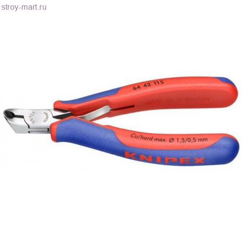 Кусачки торцевые для электроники 64 42 115 - KN-6442115 Кусачки торцевые для электроники 64 42 115 - KN-6442115